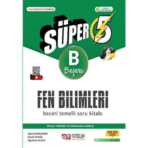 5. Sınıf Fen Bilimleri Süper A Beceri Temelli Soru Kitabı Nitelik Yayınları
