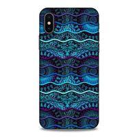 Apple Iphone X Kılıf Baskılı Özel Seri Taşlı (37) Silicone Cover