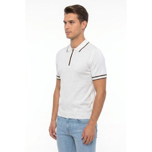 Erkek Polo Yaka Kısa Kollu Triko Tişört Regular Kalıp BGL-ST05557