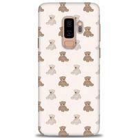 Samsung Galaxy S9 Plus Kılıf HD Baskılı Kılıf - Ayıcıklar + Tam Ekran Koruyucu