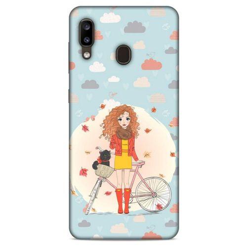 Sokak Modası 89 Samsung Galaxy A20 Kılıf Desenli Silikon