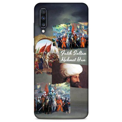 Samsung Galaxy A70s Uyumlu Kılıf Ottoman (3) Kapak Fatih Sultan Mehmed
