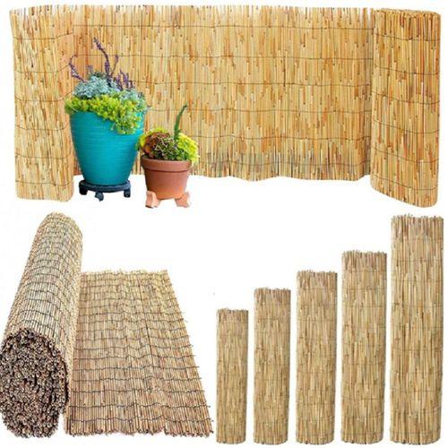 özgazi 1 X 3 Metre Hasır Kamış Bahçe Çiti Balkon Çiti Dekarasyon
