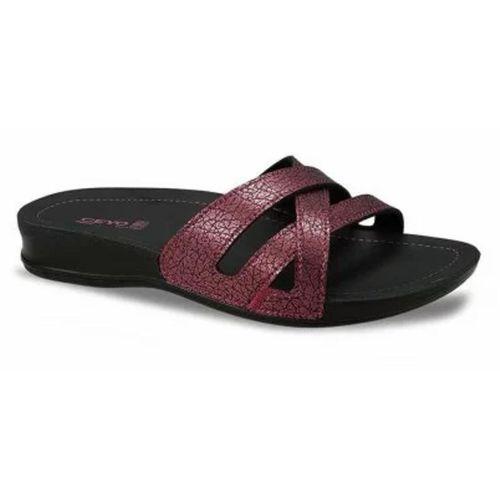 Ceyo 9942-1ı Bordo Ortopedik Kadın Terlik