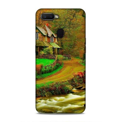 Oppo Ax7 Uyumlu Kılıf Azarbaijan (48) Bumper Kılıf Orman Evi