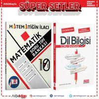 Acil 10.Sınıf Matematik ve AKM Dil Bilgisi Soru Bankası Seti 2 Kitap