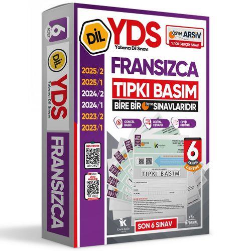 2026 YDS Fransızca ÖSYM Tıpkı Basım Çıkmış Soru Deneme Paketi 6lı Fasikül SETİ