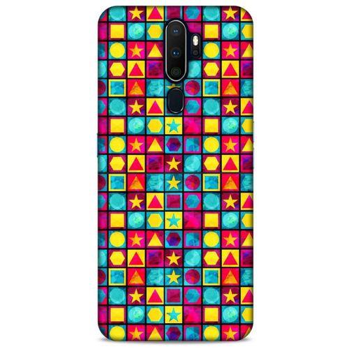 Geometrix 47 Oppo A5 2020 Kılıf Silikon Kapak