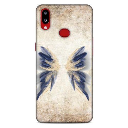 Samsung Galaxy A10s Kılıf Desenli Özel Seri Tüyler (17) Tasarım Kılıf