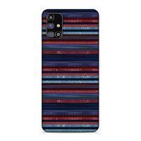 Samsung Galaxy M31s Uyumlu Kılıf Utopia (9) Kılıf Sarı Lacivert