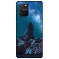 Lopard Samsung Galaxy S10 Lite Uyumlu Kılıf Gece'S (7) Telefon Kılıfı Açık Mavi
