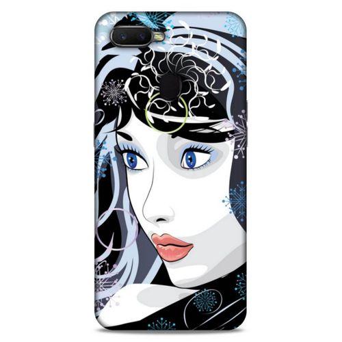 Lopard Oppo Ax7 Uyumlu Kılıf Sürreal Yüzler ♀ (22) Tam Koruma Kılıfı Desenli