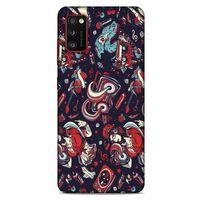 Lopard Samsung Galaxy A41 Uyumlu Kılıf Retro (6) Silikon Kılıf