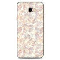 Mermer Desenli (43) Tema Thin Fit Kılıf Fildişi Samsung Galaxy J4 Plus Kılıf
