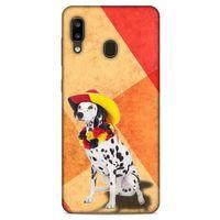 Samsung Galaxy A20 Kılıf Köpek Kıyafetleri (19) Kılıfları Dalmaçyalı Şapka