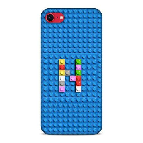 Lopard Apple iPhone SE 2020 Uyumlu Kılıf BloX (25) Antişok Kapak N Harfi