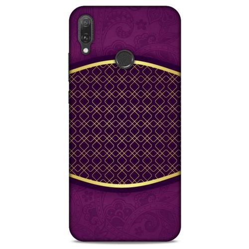 Huawei Y9 2019 Uyumlu Kılıf Mor Delisi (8) Baskılı Kılıf Yerel