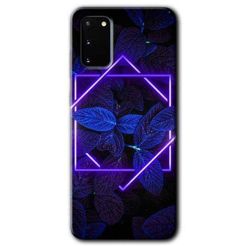 Galaxy S20 Kılıf HD Desen Baskılı Arka Kapak - Mekanik Yaprak 5