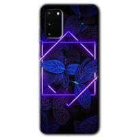 Galaxy S20 Kılıf HD Desen Baskılı Arka Kapak - Mekanik Yaprak 5