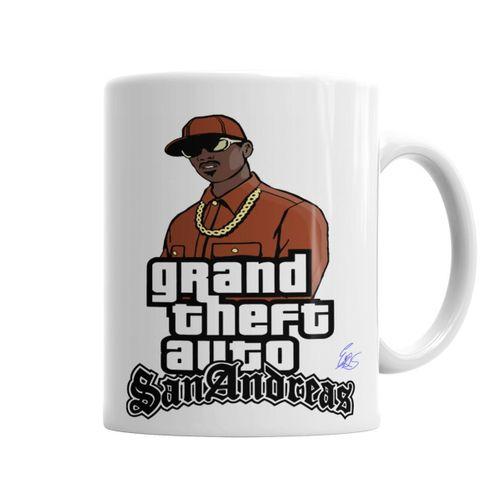 Gta SanAndreas Kupa Bardak Porselen