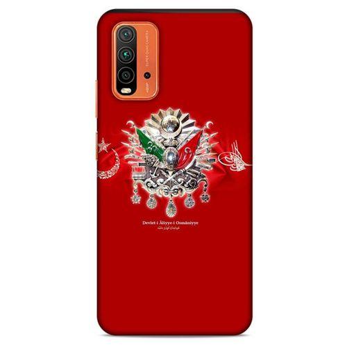 Xiaomi Redmi Note 9 4g Uyumlu Kılıf Ottoman (13) Silikon Kap Tuğra