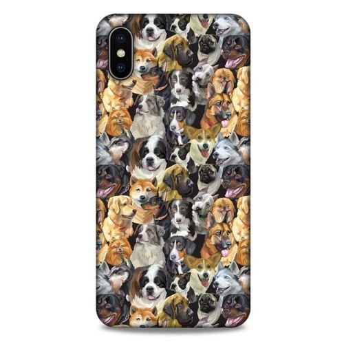 Apple iPhone XS Max Kılıf Köpek Kıyafetleri (10) Full Koruma Kılıfı Labrador, Kaniş