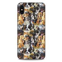 Apple iPhone XS Max Kılıf Köpek Kıyafetleri (10) Full Koruma Kılıfı Labrador, Kaniş