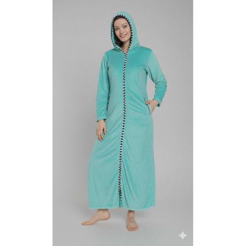 Cicikom 104030 Bayan Kapşonlu Havlu Elbise