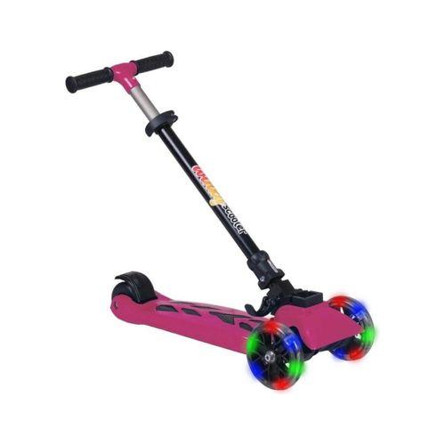 LSC5-I LEDDY 2+ SCOOTER IŞIKLI PEMBE 50KG