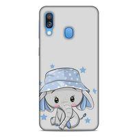 Animax Yavru Fil Samsung Galaxy A40 Kılıf Desenli Silikon