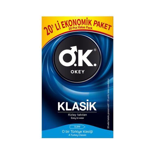 Okey Klasik Ekonomik 40'lı Prezervatif