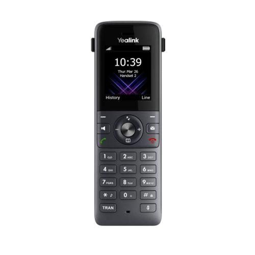 YEALINK W73H, Dect, Kablosuz IP TELEFON, Siyah, 1.8’’ Renkli Ekran, 35 Saat Konuşma, 400 Saat Bekleme