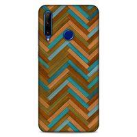 Lopard Huawei Y6P Uyumlu Kılıf Wood'X (38) Neo Hybrid Kılıf Desenli