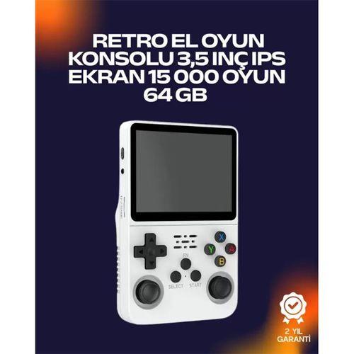 Retro Oyun Cihazı – Çift Microsd Desteği, Çoklu Platform Uyumu, 3200 Mah Batarya