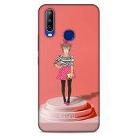 General Mobile GM 10 Kılıf FunnyMaX (9) Kılıf Gül Kurusu Maymun