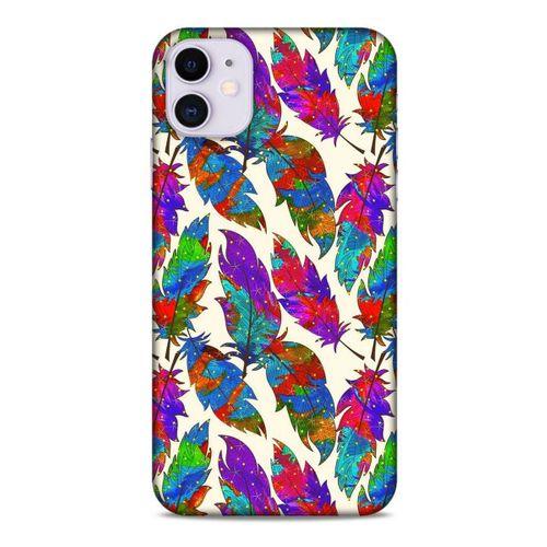 Apple Iphone 11 Kılıf Desenli Özel Seri Tüyler (34) Slim Armor Kılıf