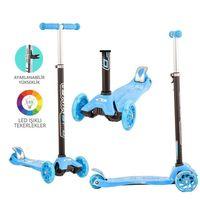 Torutoys Mavi Twist Işıklı Scooter