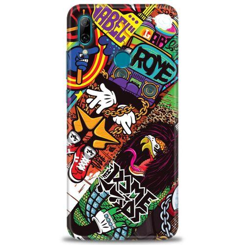 Huawei P Smart 2019 Kılıf HD Baskılı Kılıf - Rome + Tam Ekran Koruyucu