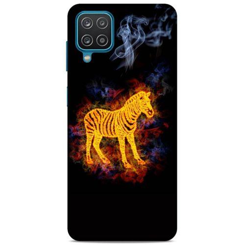 Lopard Samsung Galaxy A12 Uyumlu Kılıf FireX (3) Kapak Zebra