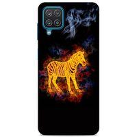 Lopard Samsung Galaxy A12 Uyumlu Kılıf FireX (3) Kapak Zebra