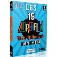 8. Sınıf LGS Fen Bilimleri 15 Branş Denemesi Adrenalin Yayınları
