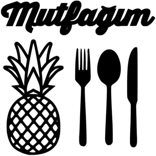 Mutfağım Model 2 Sticker 60 x 60 cm