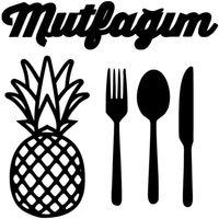 Mutfağım Model 2 Sticker 60 x 60 cm