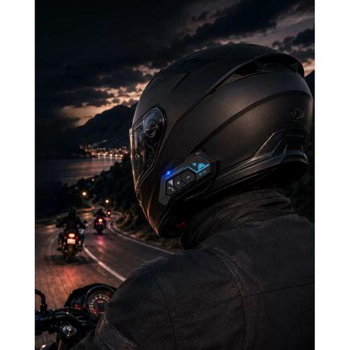 Şarjlı Bluetooth Kask Kulaklığı Navigasyon Ve Müzik Destekli