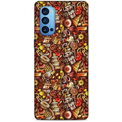 Graffitix (19) Desenli Silikon Kapak Oppo Reno 4 Pro Kılıf