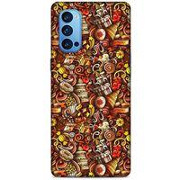 Graffitix (19) Desenli Silikon Kapak Oppo Reno 4 Pro Kılıf