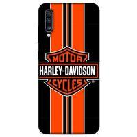 Samsung Galaxy A70s Uyumlu Kılıf Motorsiklet (36) Glitter Kılıf Harley Davidson