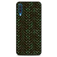 Samsung Galaxy A30s Kılıf Dragons (3) Kapak Ejderha Cilt Yeşil