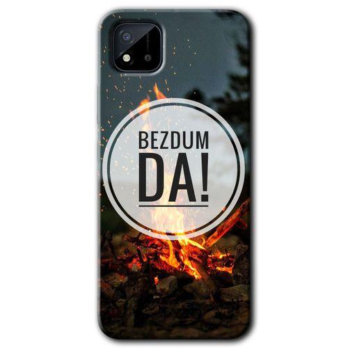 Realme C11 Kılıf Baskılı Arka Kapak - Bezdum Da +Tam Ekran Koruyucu