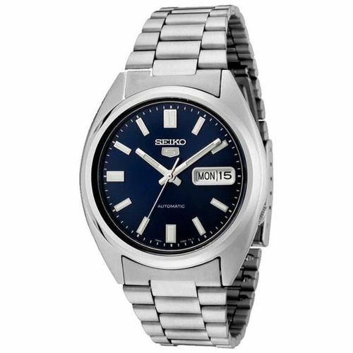 Seiko 5 Military SNXS77K1 Otomatik Çelik Gri Lacivert Kadran 39 mm Erkek Kol Saati